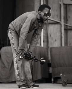 Miles Davis auf dem New Port Festival, fotografiert von S. Werkmeister; Quelle