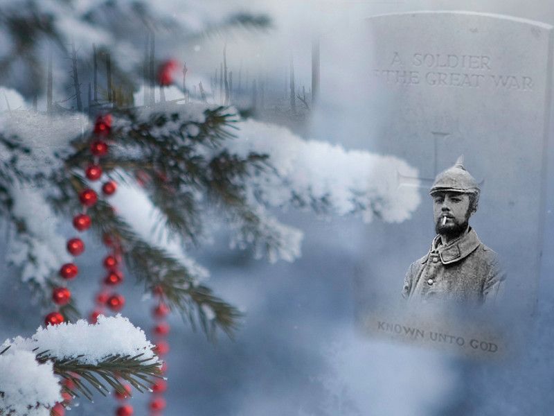 Unvergessen: Der Weihnachtsfrieden von 1914 Bildcollagen und ein kurzes Hörspiel erinnern an eine Sternstunde der&nbsp;Menschlichkeit