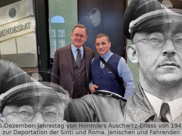 Gedenken und Austausch im Bundesrat zum Jahrestag von Himmlers Auschwitz Erlass zur Deportation deutscher Sinti und Roma, Jenischen und Fahrenden