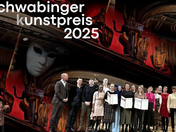 Eine Soiree auf Tuchfühlung mit der Utopie Schwabings:  Impressionen, Gedanken und Begegnungen zum Schwabinger Kunstpreis 2025 – Ausgezeichnet wurden das „ausARTen“ Festival, die Buchhandlung „glitch“ sowie die Schriftstellerin Susanne&nbsp;Roeckl