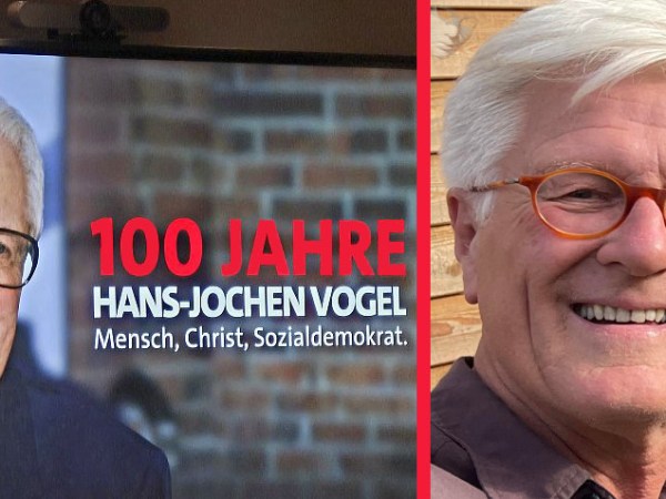 Hans-Jochen Vogel, der Influencer anderer Machart: Ein Impuls von Heinrich Bedford- Strohm, Vorsitzender des Weltkirchenrats (WCC) am 1.2.26 in&nbsp;Marktschwaben