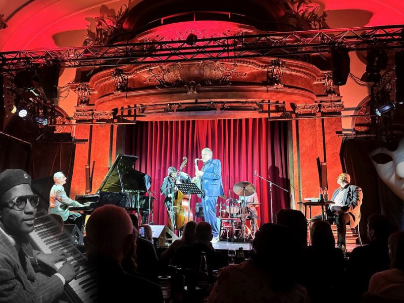 Zwischen Wahnsinn und Methode: Thelonius Monk, nachempfunden von Jazzman Marcus Woelfle (Text) und Claus Raible (Piano), mit Johannes Enders (sax), Milos Colovic (b) und Xaver Hellmeiner (dr); Kurator: Andreas Schiller, Münchner Jazzsalon im Deutschen&nbsp;Theater