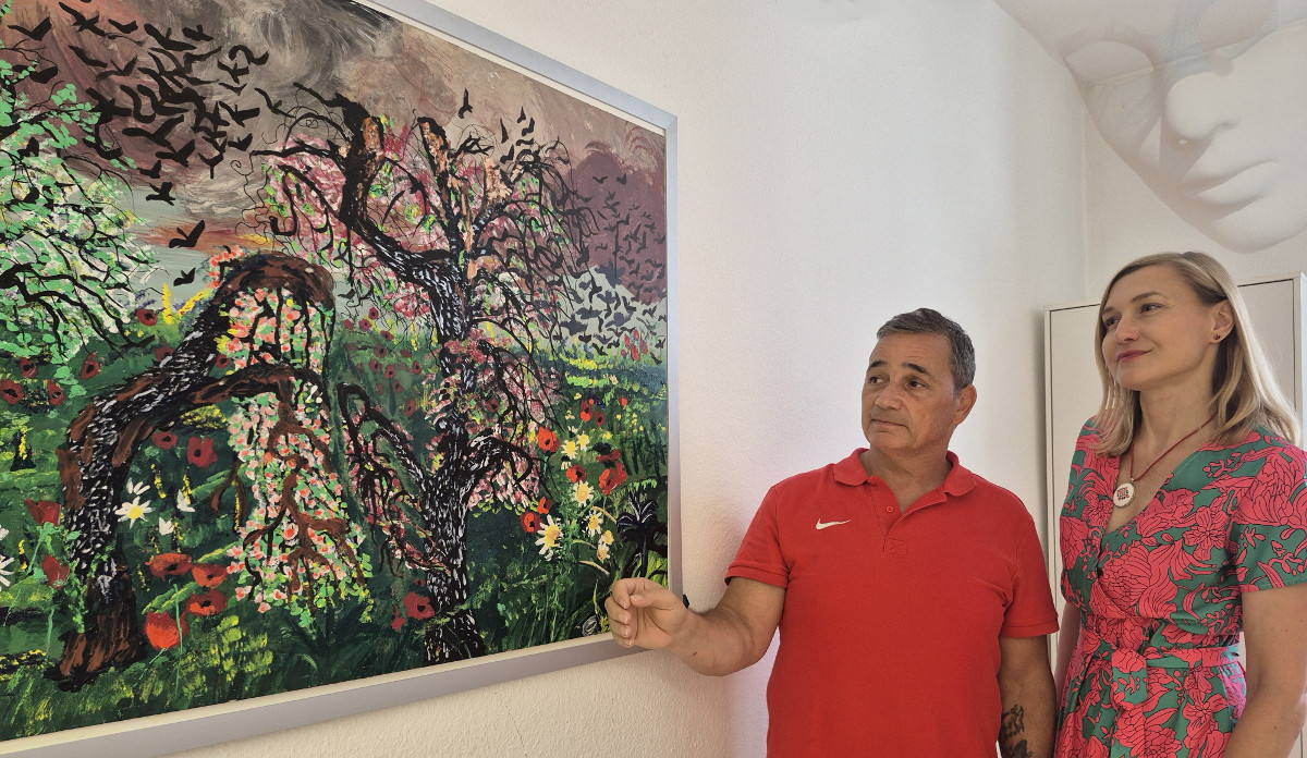 Der Baum aus Bergen-Belsen: Die machtvolle Botschaft eines Gemäldes von Ceija&nbsp;Stojka