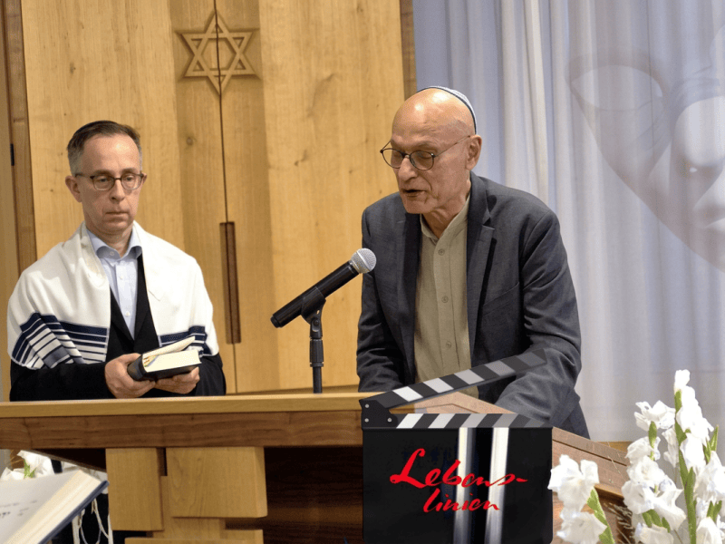 Ein Abend spiritueller Verbundenheit in der liberalen jüdischen Gemeinde Beth Shalom, begleitet von Dreharbeiten des BR zu einer Terry Schwartzberg gewidmeten Folge der „Lebenslinien“: Nachlese und allgemeine Betrachtungen zum jüdischen Leben in&nbsp;München