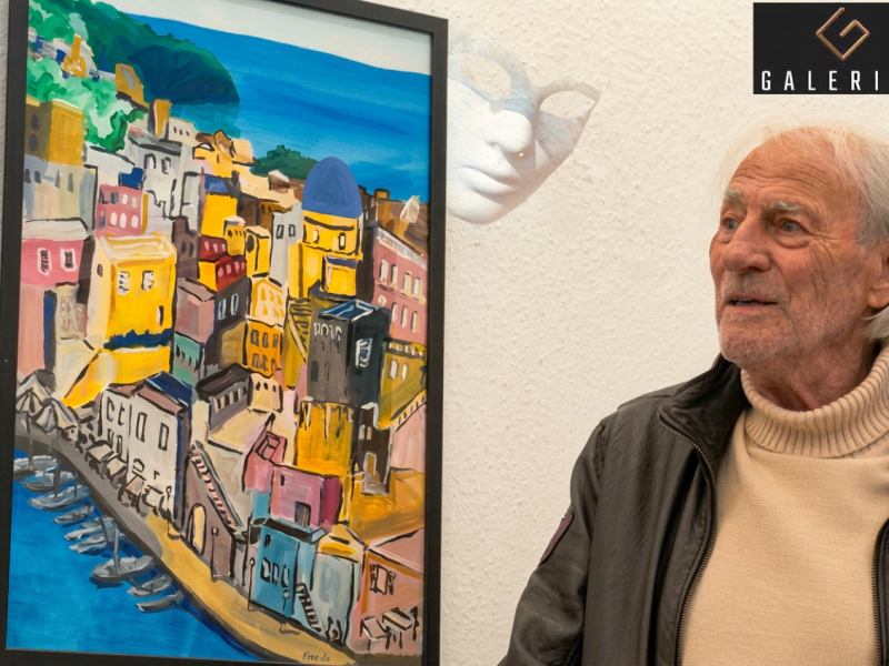 Italienische Sehnsucht in München-Schwabing: Michael Heiningers Gemälde-Zyklus „Il desiderio“ im GALERINI (bis&nbsp;24.10.)